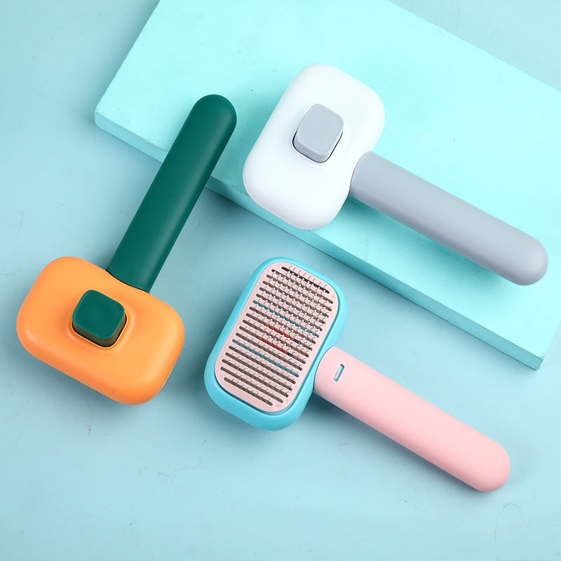 Ultimate Self-Cleaning Pet Grooming Brush