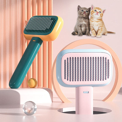 Ultimate Self-Cleaning Pet Grooming Brush