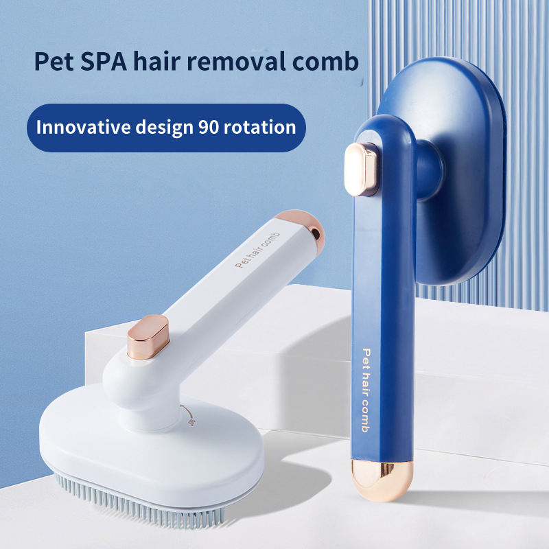 Professional One-Click Self-Cleaning Pet Brush