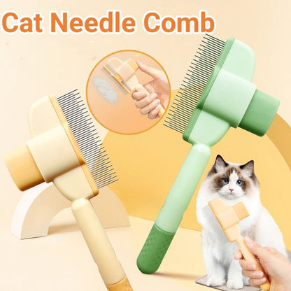 ProGroom™ Comb for dogs and cats with a reset button
