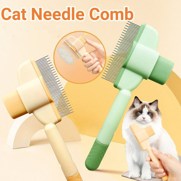ProGroom™ Comb for dogs and cats with a reset button